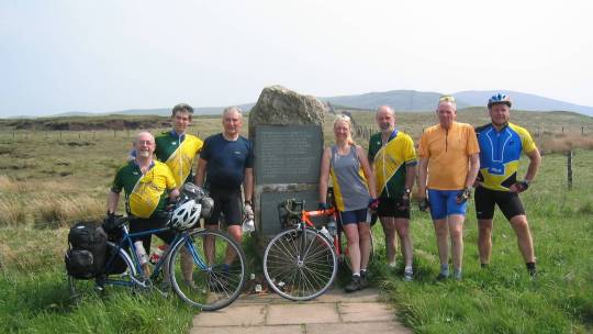 Group pose at Shap Summit.