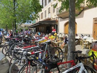 Santa Maria - catering for cyclists.